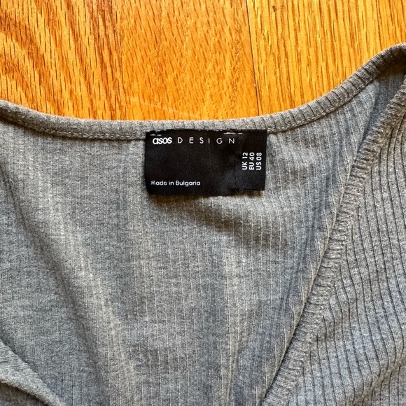 ASOS causal jumpsuit in gray - Picture 2 of 2